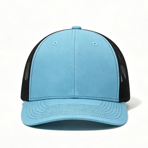 หมวกแก๊ปทรง Trucker แบบ 6 แผง สองสี ระบายอากาศได้ดี ปรับขนาดได้ด้วยตัวล็อคพลาสติก  ปักโลโก้ได้ตามต้องการ - Product Image 2