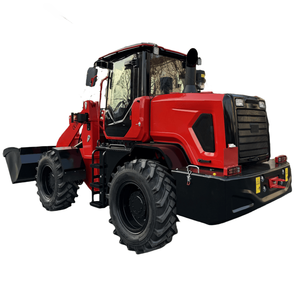 比特曼山东迷你农用装载机2吨载重量EU5 4WD柴油轮式装载机标准铲斗前装载机发动机变速箱 - Product Image 2