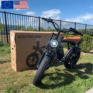 Eu warehouse stock electric mountain bike full suspension 20 x 4.0 fat bike 48V 15AH SHIMANO 9 Speed electric MTB 1000w fatbike