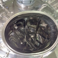 Équipement de fabrication 500L bon marché mélangeur émulsifiant sous vide cosmétique liquide machine à crème de soin de la peau mayonnaise
