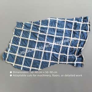 Paños de Limpieza Absorbentes para Talleres Industriales, Recortes de Algodón 100%, Trapos de Lona para Limpieza Marina - Product Image 3