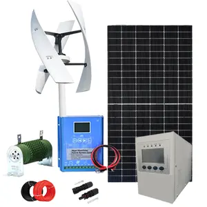 Europäische Hot Sellers verwenden ein 10-kW-All-in-One-Solarsystem für Windenergie Wind-Solar-Off-Grid-CE-Lithium-Ionen-MPPT-Autonomous-Solar-Kit