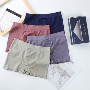Ropa Interior Masculina de Alta Calidad, Simple, Absorbente de Sudor y Transpirable, con un Diseño Cómodo sin Costuras y Estilo de Cuatro Esquinas. - Product Image 2