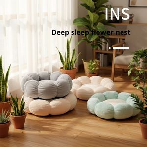 โซฟาเบดสำหรับสัตว์เลี้ยงแบบสั่งทำจากโรงงาน แข็งแรง ทนทาน เป็นมิตรกับสิ่งแวดล้อม ใช้ได้ทุกฤดู ซักล้างได้ อุ่นสบาย ขนาด S เตียงแมวแบบถ้ำ - Product Image 1