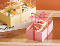 Vente en gros de boîtes à gâteaux suisses Nouveaux matériaux pour les boîtes à gâteaux et desserts