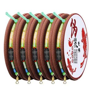 ชุดสายเบ็ดตกปลาแบบมีลาย  สายไนลอนชนิดโมโนฟิลาเมนต์  ผูกสำเร็จ  สำหรับตกปลาในอ่างเก็บน้ำ บ่อ หรือแพ  ที่มีความแข็งแรงทนทานสูง - Product Image 2