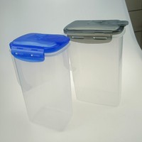 Porte de réfrigérateur pichet à eau en plastique pichet à jus en plastique avec poignée et couvercle rabattable
