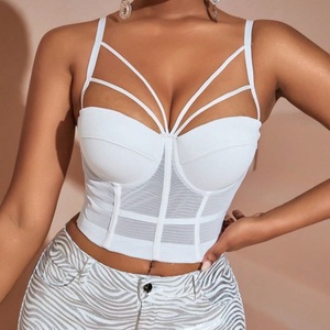 Camisole triangulaire antidérapante transfrontalière corset de vêtements de forme féminine sexy avec poitrine enveloppante dos nu à armatures peut être porté quotidiennement - Product Image 2