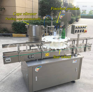 CX-ZG automatique machine de capsulage de bouteilles équipement de capsuleuse à vis pour boisson alcool cosmétique - Product Image 6