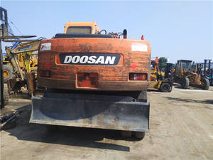 EXCAVADORA DE RUEDAS DOOSAN 14TON agricultura mini excavadora de ruedas dosan 60 usado dh55 dh130w dh140w de alta calidad y de alta calidad - Product Image 5