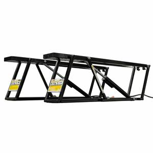 CHENT Mini Electric Portable Hydraulic Double Cylinder <span class=keywords><strong>Scissor</strong></span> Car <span class=keywords><strong>Lift</strong></span> Kapasitas 2450kg/2780kg/3450kg Desain Dua Tiang Pengangkat Cepat - Product Image 2