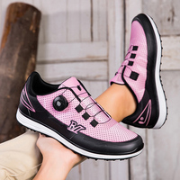 Chaussures de golf unisexes imperméables en cuir véritable à laçage rapide pour la marche, le golf, les sports de plein air, l'hiver et l'été