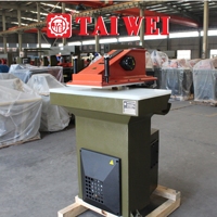 Mesin Pemotong Kulit Semi-Otomatis Berkualitas Tinggi TW-922(1+1) 20 Ton Force Gear Gloves Shoes Gearbox Motor Pump