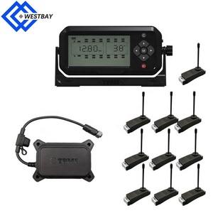 Westbay 188psi giám sát áp suất lốp hệ thống 6-8-10-12-14-18-22-26 bánh xe <span class=keywords><strong>RV</strong></span> Trailer xe buýt xe tải cảm biến bên ngoài <span class=keywords><strong>TPMS</strong></span> - Product Image 3
