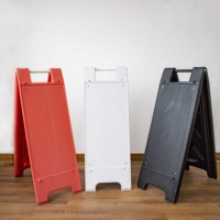 Signade moulé par soufflage un cadre 12 "X 24" panneau d'affichage publicitaire d'affichage