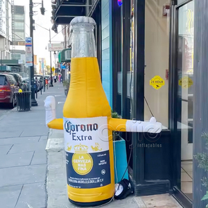 شريط الإعلان راقصات البيرة القابلة للنفخ ، في الهواء الطلق حسب الطلب ، التلويح للنفخ - Product Image 5