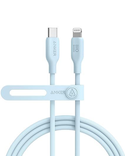 Anker 541 USB C Cable with Apple Certified with Bio-Based 3ft and 6ft Charging Cord USB 2.0 for iPhone Series