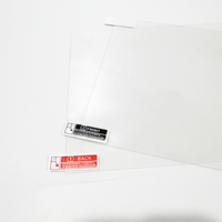 Écran de protection en verre trempé transparent personnalisé direct d'usine avec adhésif de lentille en verre pour usage médical extérieur de salle de bain
