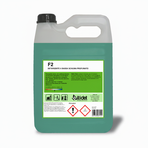 TA 4 X 5 Lt F2-Eco-Friendly Liquid <b>Detergent</b> for Daily Cleaning of All Types of Floors Neutral Low-Foam Surfaces - Product Image 2