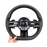 Volant en cuir très demandé pour Mercedes Benz AMG W205 W222 W204 C63 W212 W218 W207 W213 G500 G55 G63 S500 S320