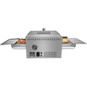 12 ''Gas Pizza Oven Countertop Conveyor Belt Pizza Oven Conveyor Stainless Steel Pizza Oven