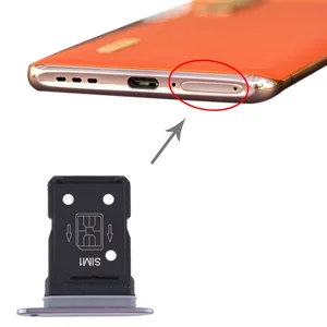 Cep telefonu tamir bölümü SIM kart tepsi + SIM kart tepsi OPPO bulmak için X2 Pro