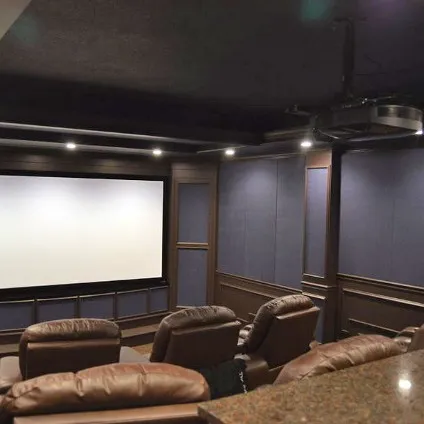 Leeyin cinema Fabric wall decoration covering interior wall sound isolation panels