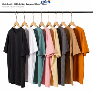 Camiseta de Manga Corta Extra Grande para Hombre, 100% Algodón, Personalizada al por Mayor, con Serigrafía, Ecológica, Antiarrugas, Estilo Urbano - Product Image 1