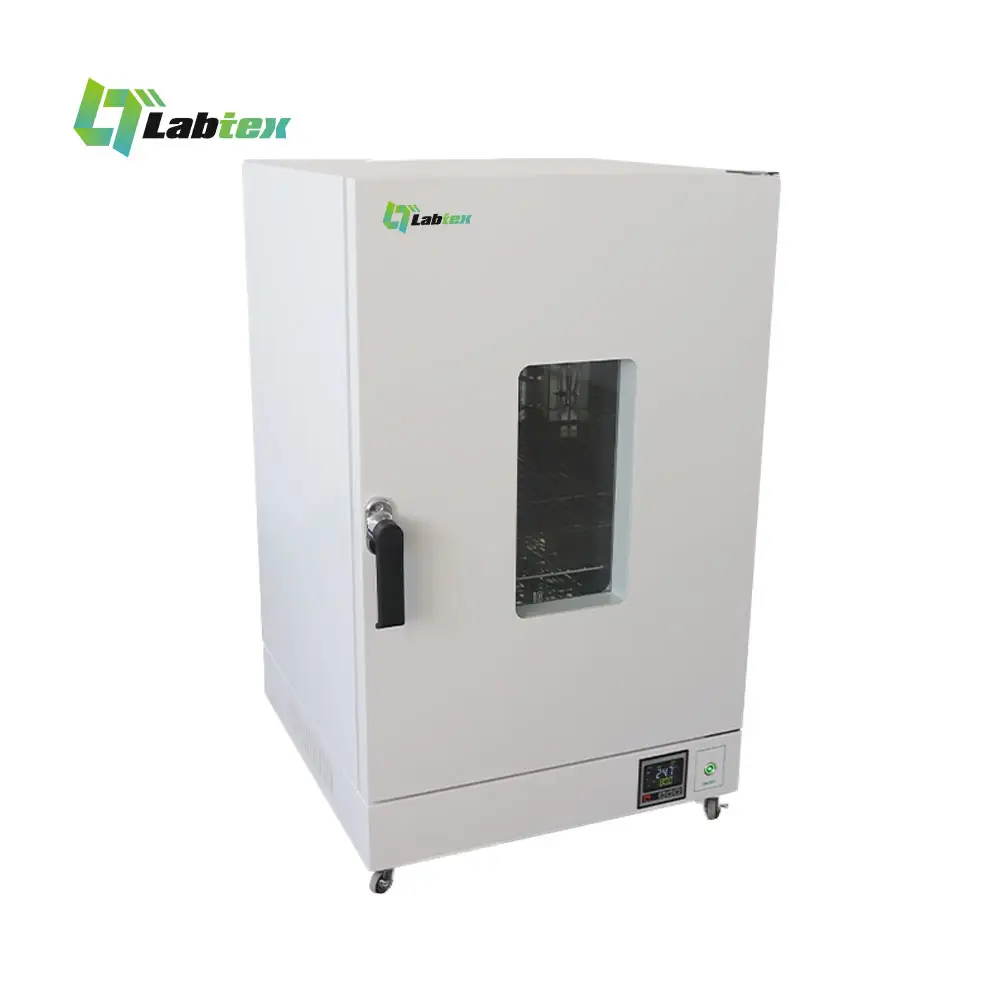 LABTEX, horno de secado de aire forzado Vertical de 300 grados, esterilizador de aire caliente forzado de laboratorio, horno de secado de 32L a 1300L de tamaño múltiple