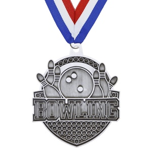 เหรียญกีฬาโบว์ลิ่งโลหะ 3 มิติ LY Wholesale Free Lster Medallas Deportivas - Product Image 6