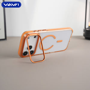 Funda protectora móvil VAWI B390 a prueba de golpes con marco de lente magnética I Phone Case para iPhone 17 <span class=keywords><strong>Pro</strong></span> Max Air Fundas De Celulares - Product Image 4