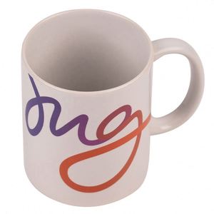 แก้วกาแฟเซรามิกสีขาวขนาด 11 ออนซ์ สำหรับขายส่ง ปรับแต่งได้ตามต้องการ - Product Image 4