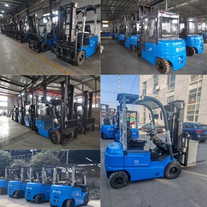 รถยกไฟฟ้าแบบถ่วงน้ำหนัก 8 ตัน พร้อมแบตเตอรี่ตะกั่วกรด 96V ขนาดใหญ่ ยกได้สูง 3-6 เมตร - Product Image 6