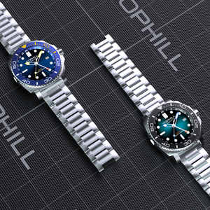 Reloj Mecánico de Buceo de Lujo Personalizado de Alta Calidad, Caja de Acero Inoxidable, Resistente al Agua <span class=keywords><strong>5</strong></span> <span class=keywords><strong>Bar</strong></span>, Reloj Mecánico para Hombre - Product Image 5