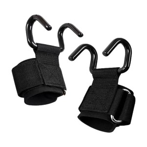 RACE <b>Pull</b>-<b>Up</b> Assist Hooks Neoprene Wrist Straps Heavy Duty Strength Training Equipment For Indoor Outdoor Fitness Use - Product Image 1