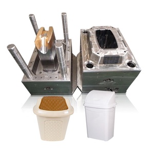 High quality houseware plastic dustbin injection mould rubbish bin mould dust bin mould molds