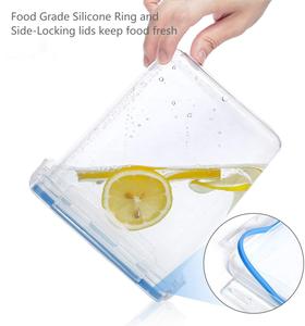 Contenedores de plástico herméticos para almacenamiento de alimentos, sin BPA, para cocina y despensa, 10 Uds. - Product Image 4