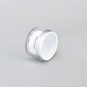 OEM Etiqueta 100ml Transparente Rosto Soro Creme PET + PP Recipiente Vazio Body Scrub Butter Sleep Mask Cosmetic Plastic Jar - Product Image 4