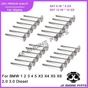 N47 n57 सेवन निकास वाल्व 2.0 <span class=keywords><strong>3</strong></span>.0l 120d 320d 320d 420d d 518d 640d 730d 740d x3 x4 x5 x6 2.0l <span class=keywords><strong>3</strong></span>.0l n47d20 डीजल - Product Image 2