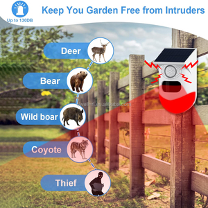 Sistema de Alarma Antirrobo con Carga <span class=keywords><strong>Solar</strong></span>, <span class=keywords><strong>Sensor</strong></span> de <span class=keywords><strong>Movimiento</strong></span> PIR, Resistente al Agua IP65, Control Remoto Wi-Fi, ABS, Rango de Detección de 9-16 m - Product Image 6