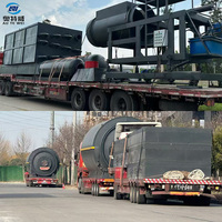 Usine de pyrolyse intelligente pour le recyclage des déchets de caoutchouc, de plastique, des boues d'huile et des fils d'acier en huile combustible