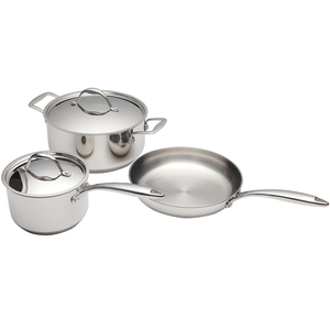 Juego de Ollas y Sartenes de Acero Inoxidable Clásico de Gran Capacidad con Tapas Resistentes al Calor para Cocina - Product Image 2