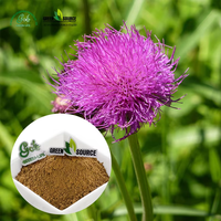 Green Life ramuan pabrik pasokan kemurnian tinggi ekstrak Susu Thistle 80% Silymarin Susu Thistle ekstrak bubuk