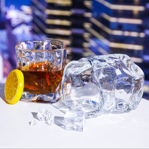 Vintage 290ml Glassware Clear Transparent Juice Water Tea Coffee Glass Cups Twist Design Whiskey Glasses