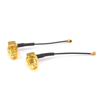 Nouveau câble RG58 RP mâle-femelle RP Bulkhead pour extension d'antenne WiFi Helium, 50 Ohm, Pigtail Jumper mâle