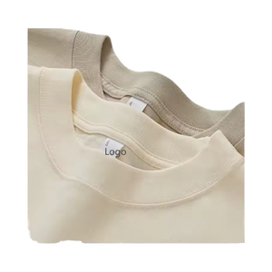 T-shirt en coton 100% pour homme, style décontracté, tricoté, brillant, impression personnalisée, t-shirt vierge pour les hommes - Product Image 1