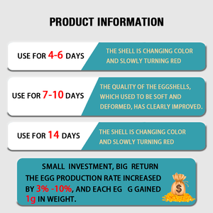 Potenciador de Producción para Gallinas Ponedoras a Precio de Fábrica, Aumenta la Producción de Huevos y el Peso de los Huevos, Nutrición en Polvo - Product Image 3