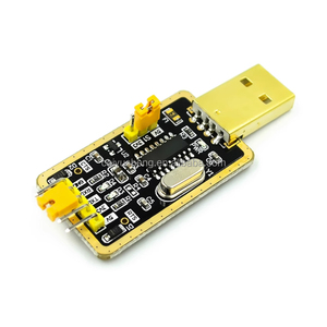 Módulo CH340G Tuhao Gold RS232 USB a TTL a puerto serie, placa pequeña de actualización Zhongjiu para máquina de codificación - Product Image 1