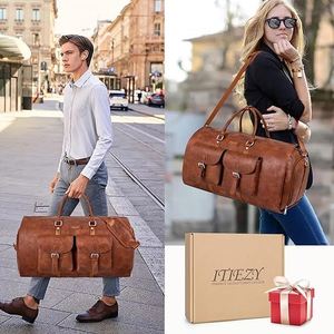 Sac de voyage convertible gratuit, sac de voyage pour vêtements à porter en cabine avec sac de toilette et sac à chaussures - Product Image 6