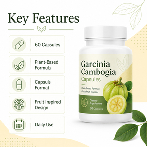 Offre Spéciale : Complément Alimentaire Naturel Garcinia Cambogia en Capsules – Extrait Thermogénique Accélérateur de Brûlage des Graisses, 60 Capsules - Product Image 3